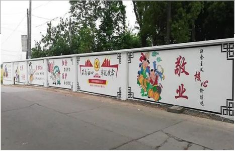 上蔡手绘墙画在现实中主要有哪些应用？