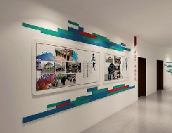 上蔡企业文化墙用什么材料好?