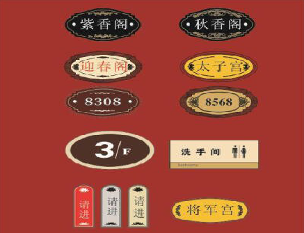 上蔡门牌设计制作三要素。