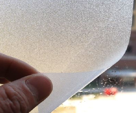 上蔡玻璃门外面粘广告用什么材料好？